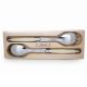 Andre Verdier Laguiole France 2pc Salad Server Set (Ivory)