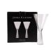 Jenna Clifford Etched Stem Martini Glass 2pk 215ml