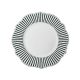 Jenna Clifford Ivory Noir Dinner Plate 28cm - Each
