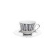 Jenna Clifford Ivory Noir Cup & Saucer 175ml