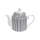 Jenna Clifford Ivory Noir Teapot 1.2L