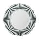 Jenna Clifford Ivory Noir Charger 30cm