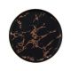 Kintsugi Kintsukuroi Black Starter Plate