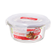 Lock & Lock Euro Round Glass Container 380ml