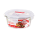 Lock & Lock Euro Round Glass Container 650ml