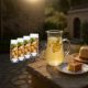 Nude Big Top Set of 4 High Ball Glasses 300ml + Nude Parlemo Jug 2.4lt