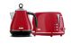 Luna Red Kettle & Toaster Set