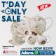Maxwell & Williams Kimono Tea Set 15pc White