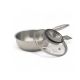 Rolux Stainless Steel Frypan W/Glass Lid 16cm/1L
