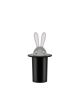 Alessi Magic Bunny Toothpick Holder (Black)