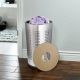 Verge Laundry Bin With Wooden Lid