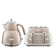 DeLonghi Scultura Kettle & Toaster Set - Beige