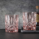 Nachtmann Noblesse Rose Crystal Whiskey Tumblers – Set Of 2