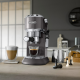 De'Longhi Dedica Metallics Pump Espresso Machine - Grey EC785.GY