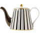 Maxwell & Williams Teas & C's Regency Teapot With Infuser 1L Black