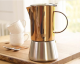 La Cafetière Copper Stovetop Espresso Maker, 4Cup