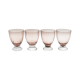 Jenna Clifford Eclipse Juice Glass 300ml - Set of 4 (Purple)