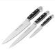 Guede Alpha Black Knife Set - 3 piece