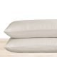 Egyptian Cotton Pillowcase 600 Thread Count (Cream, 2Pk Standard 45x70x2)