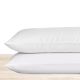 Egyptian Cotton Pillowcase 600 Thread Count (White, 2Pk Standard 45x70x2)