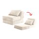 CloudRest by DH Fold-Out Compression Sofa Bed (Beige)