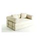 CloudRest by DH Daybed Compression Sofa Bed With Bracket – Beige
