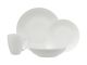 Maxwell & Williams White Basics Fitzrovia Coupe Dinner Set 16Pc