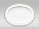 Noritake Aidan Platinum Platter Oval 36cm