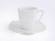 Noritake Arctic White Square Tall Cup & Saucer 220ml
