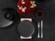 Maxwell & Williams Caviar High Rim Platter 28cm - Black