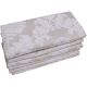 DSA-Linen DSA French Damask Napkins 6pc – Cream