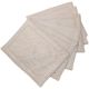 DSA-Linen DSA Earth Stone Placemats 6pc - Stone