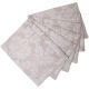 DSA-Linen DSA French Damask Placemat 6pc – Cream