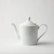 Galateo Super White Rim Teapot