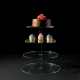 Acryluso Table Standing Cake Stand
