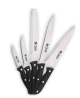 Casa Verona Kitchen Knife Set – Black