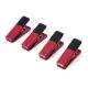 Kitchenaid Small Bag Clip Empire Red 4PC
