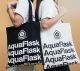 AquaFlask Canvas Tote Bag