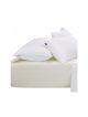 Egyption Cotton Co Fitted Sheet  400 Thread (182 x 200/4 cm) (White)