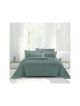 Egyption Cotton Co Duvet Cover Super King 400 Thread (Duck Egg)