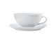 Maxwell & Williams White Basics Diamonds Tea Cup & Saucer Low 250ml