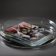AcryLuso Round Edge Tray – Clear