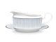 Noritake Glacier Platinum Gravy Boat With Saucer 500ml