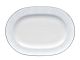 Noritake Glacier Platinum Oval Platter 40cm