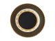 Maxwell & Williams Teas & C's Regency Rim Plate 19.5cm Black
