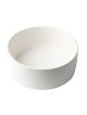 Omada Flat Stackable White Salad Bowl
