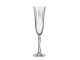 Bohemia Crystal Parus Optic Champagne Flute, 190ml 6pk