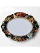 Jenna Clifford Midnight Bloom Floral Oval Platter