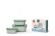 Mepal Multi Bowl Cirqula Rectangular Set 3pc - High (Nordic Sage)