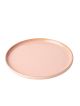 Omada Flat Stackable Pink Dinner Plate